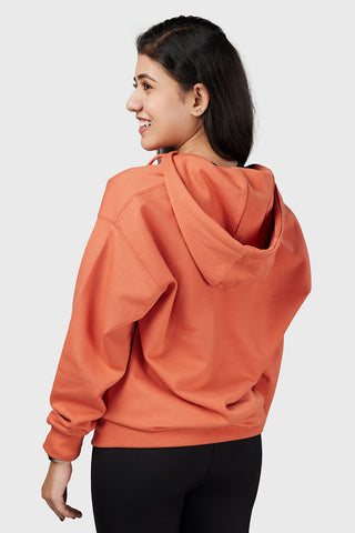 Signature Oversized Jacket Orange