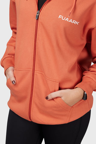 Signature Oversized Jacket Orange