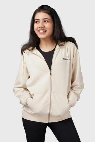 Signature Oversized Jacket Beige