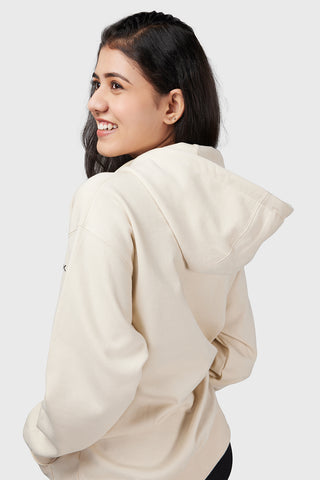 Signature Oversized Jacket Beige