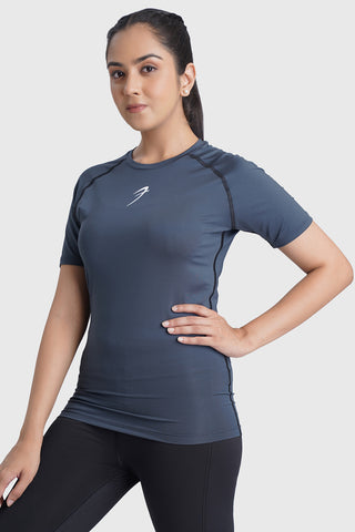 Compression T-shirt Grey