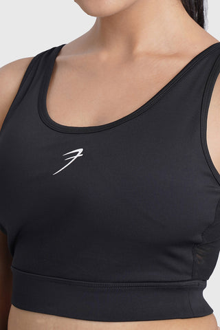 Active Full Support Sports Bra Black