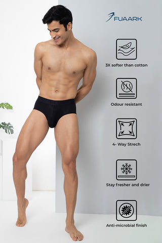 Ultra Soft Modal Briefs Classic Black