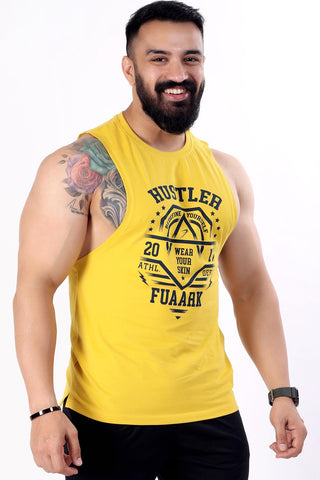 Hustler Tank Yellow