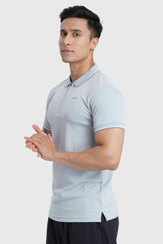 Heritage Polo T-shirt Grey