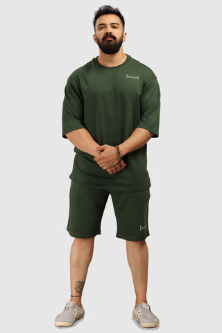 Oversized Shorts Green