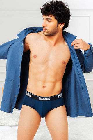 Ultra Soft Modal Brief Blue