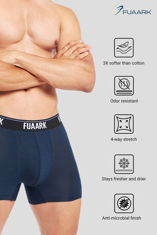 Ultra Soft Modal Trunks Blue