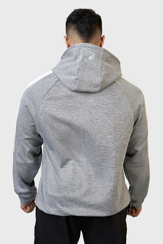 Ignite Melange Hoodie Light Grey