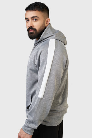 Ignite Melange Hoodie Light Grey