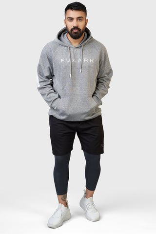 Ignite Melange Hoodie Light Grey