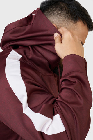 Ignite Melange Hoodie Maroon