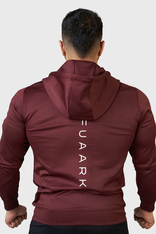 Ignite Melange Jacket Maroon