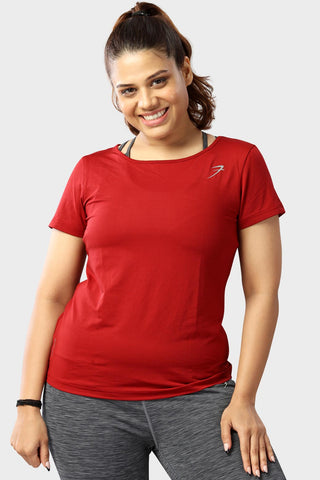 Light T-shirt Maroon